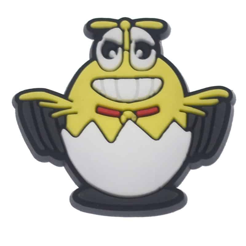 Shoe Charm -  Flying propeller Happy Egg 409-11