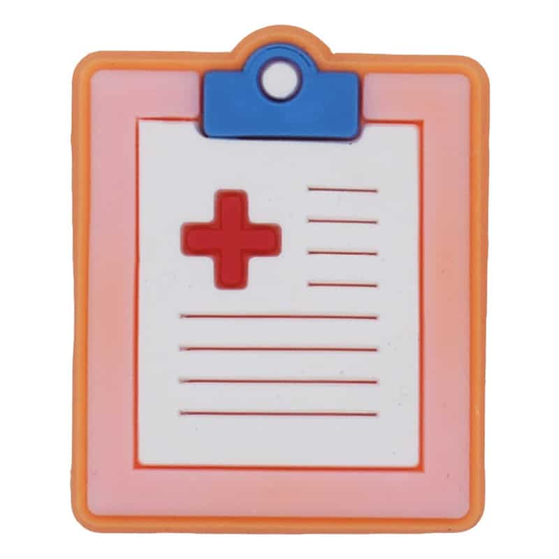 Clipboard Medical Care 41-10 Shoe Charm