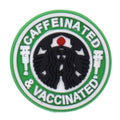 Caffinated Vacinated Medical Care 41-28 Shoe Charm