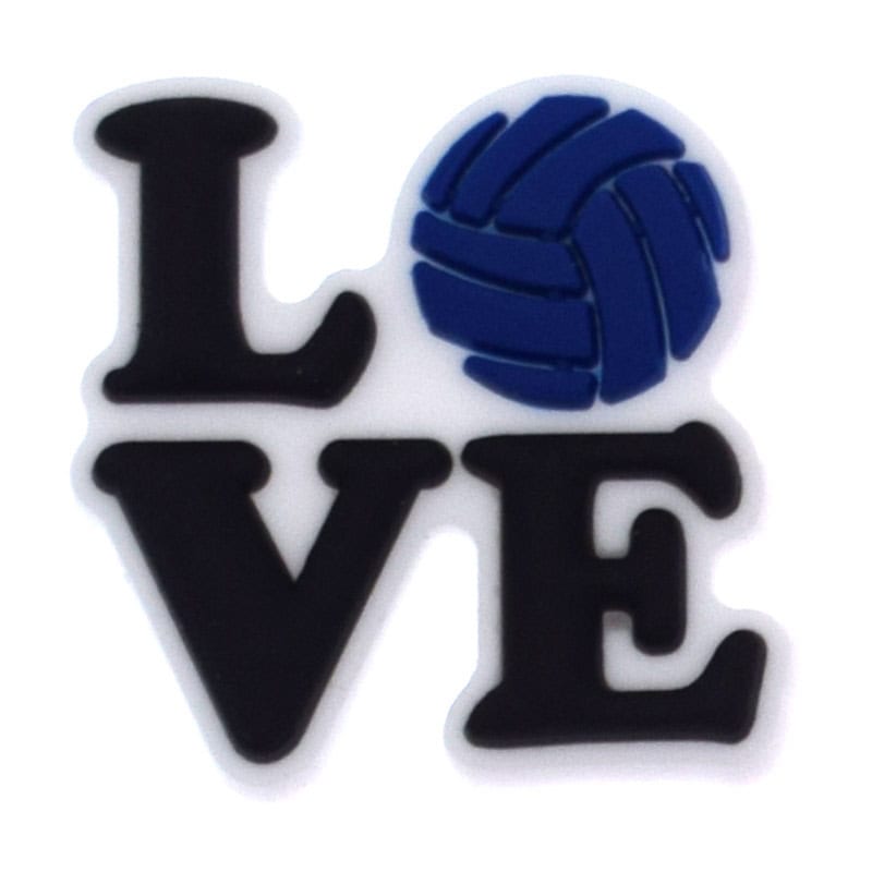Shoe Charm - LOVE Volleyball 416-01