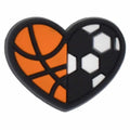 Shoe Charm - Heart balls Basketball 417-02