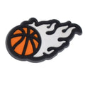 Shoe Charm - Flying ball Basketball 417-03