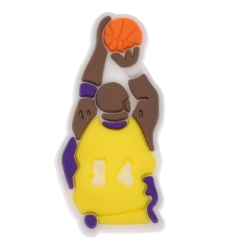 Shoe Charm - Jumping high Basketball 417-04