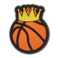Shoe Charm - Basketball crown king417-05