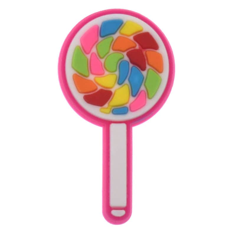 Rainbow swirl lollipop 423-06 - Shoe Charm