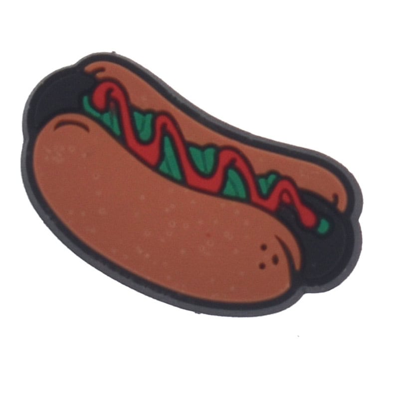 Hotdog with ketchup 423-07 - Shoe Charm