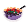Purple salad bowl 423-08 - Shoe Charm