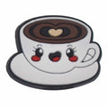 Joyful cute coffee cup 423-16 - Shoe Charm