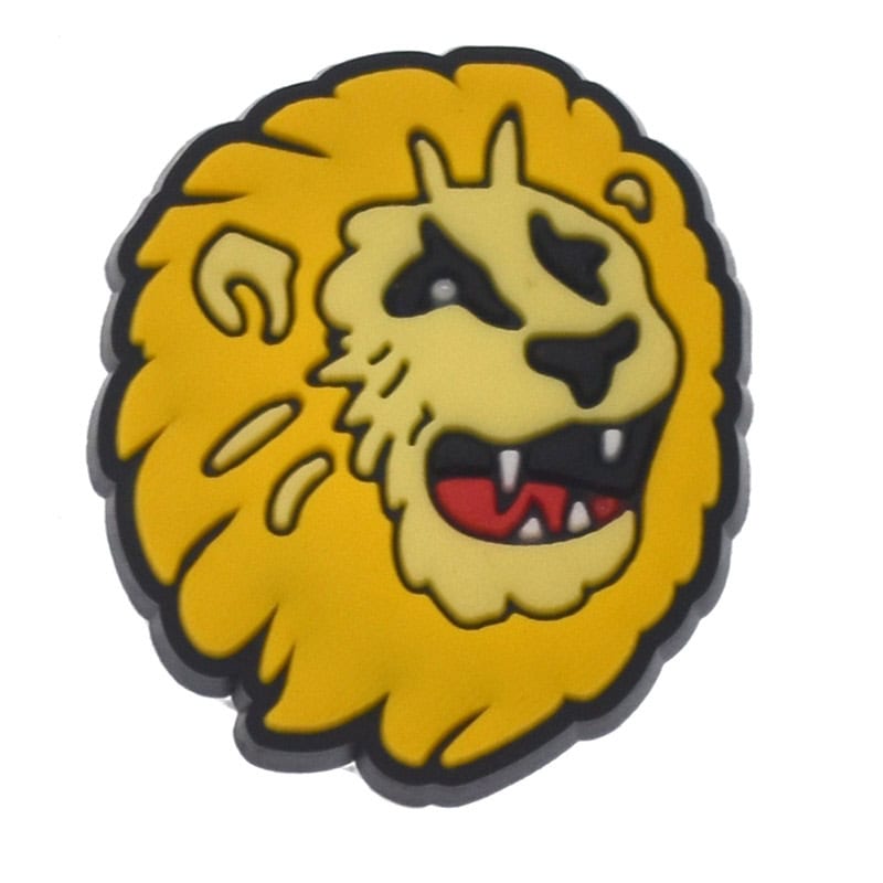 Lion face 436-03 Shoe Charm