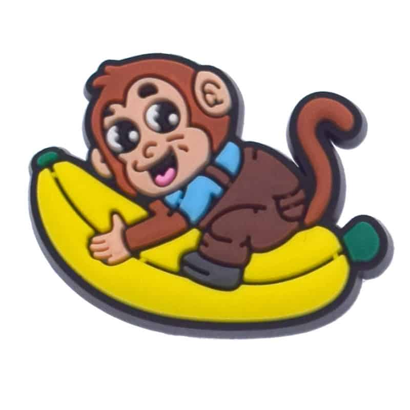 Banana monkey 436-11 Shoe Charm