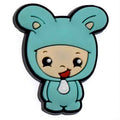 Floppy blue ears 436-17 Shoe Charm