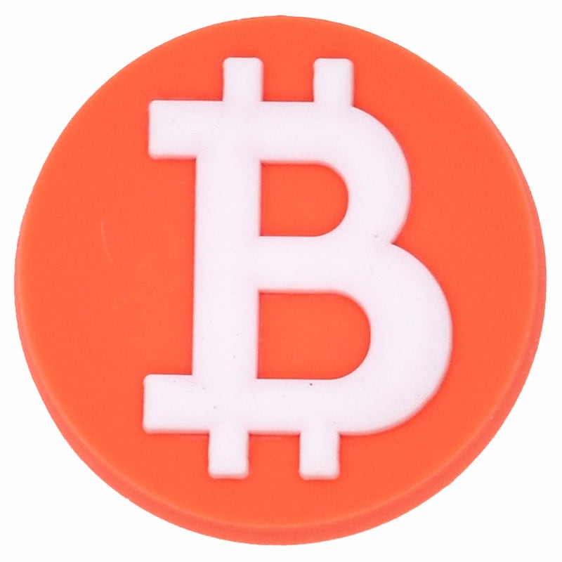 Bitcoin symbol Money 44-13 Shoe Charm