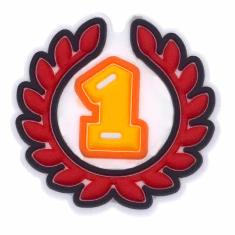 Shoe Charm - Laurel wreath number 1 441-01