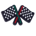 Shoe Charm - Chequered flags 441-13