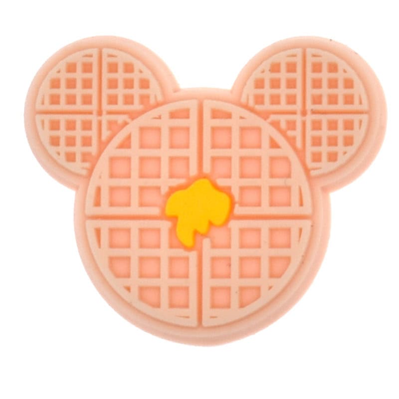 Shoe Charm -  Waffle Mickey face 443-01