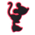 Shoe Charm -  Minnie sillhouette 443-06