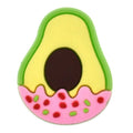 Strawberry chocolate dipped avocado 445-04 - Shoe Charm