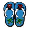 Shoe Charm -  Blue flip flops 452-12