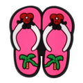 Shoe Charm -  Pink flip flops 452-13