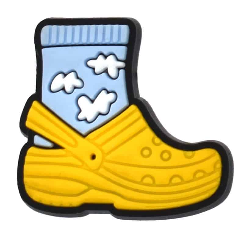 Shoe Charm -  Sock in a CROC 452-20