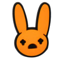 Shoe Charm -  Orange Bad Bunny 452-23