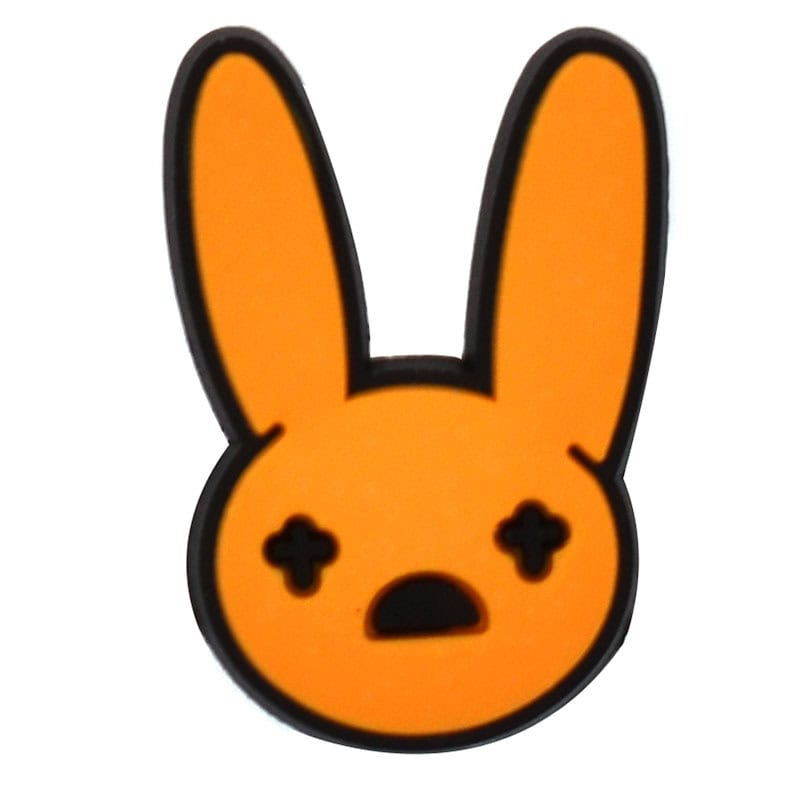 Shoe Charm -  Orange Bad Bunny 452-23