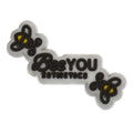 BEE YOU sign from Winnie-the-Pooh 454-07 Shoe Charm