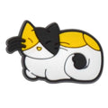 Sleeping calico cat 459-07 - Shoe Charm