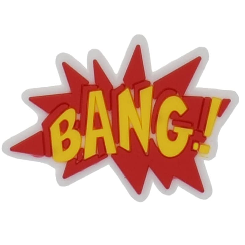 BANG sign logo 46-07 Shoe Charm