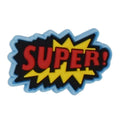 SUPER sign logo 46-09 Shoe Charm