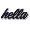 hello sign logo 46-102 Shoe Charm