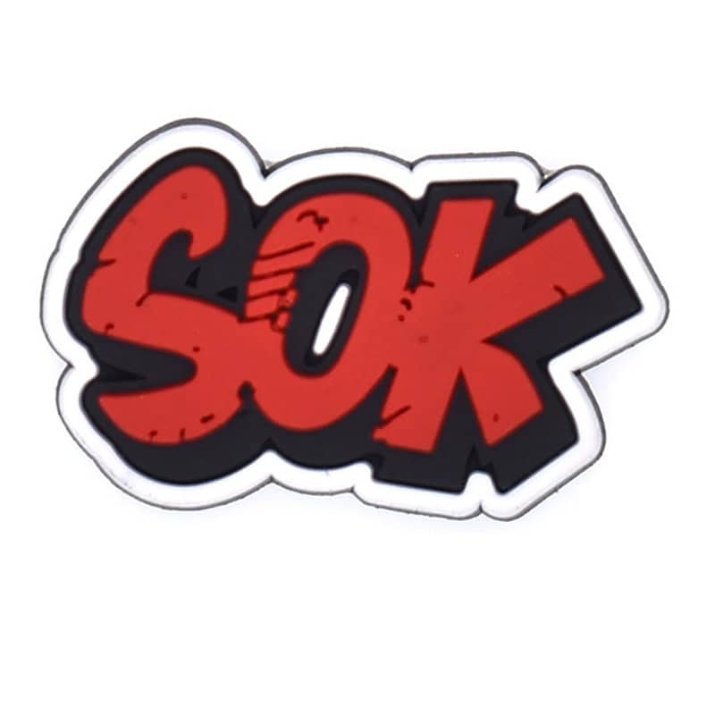 SOK sign logo 46-106 Shoe Charm