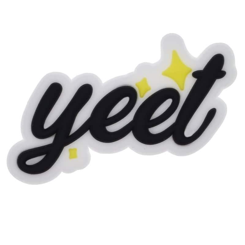 yeet sign logo 46-24 Shoe Charm