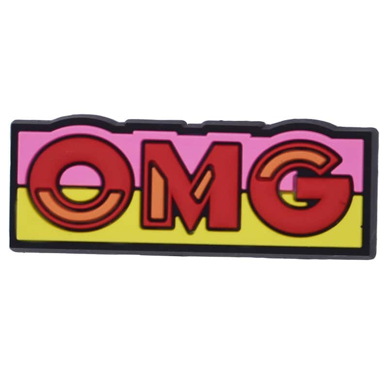 OMG sign logo 46-25 Shoe Charm