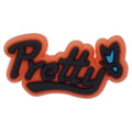 Pretty sign logo 46-34 Shoe Charm