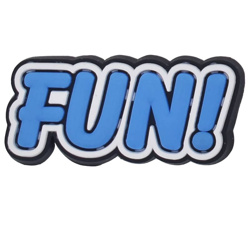 FUN! sign logo 46-46 Shoe Charm