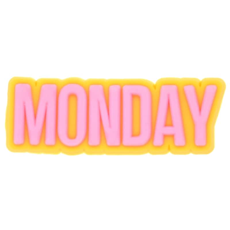 MONDAY sign logo 46-50 Shoe Charm