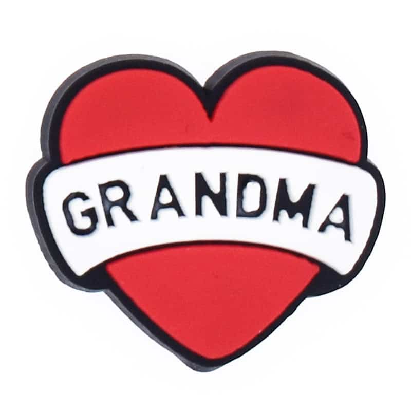GRANDMA heart sign logo 46-59 Shoe Charm