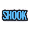 SHOOK sign logo 46-64 Shoe Charm
