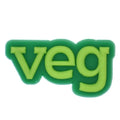 veg sign logo 46-65 Shoe Charm