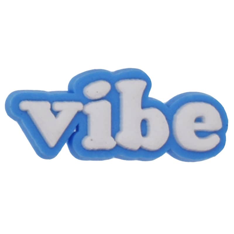 vibe sign logo 46-82 Shoe Charm