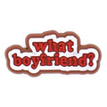 what boyfriend sign logo 46-87 Shoe Charm