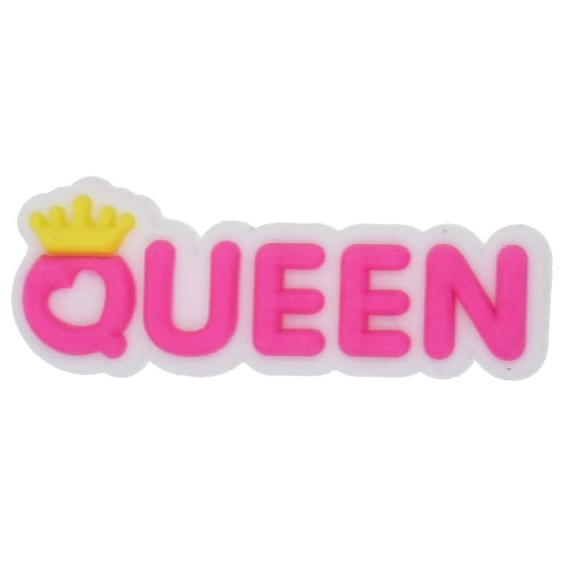 QUEEN sign logo 46-88 Shoe Charm