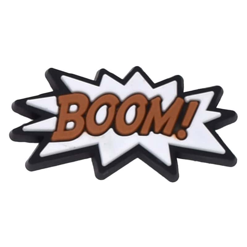 BOOM sign logo 46-89 Shoe Charm
