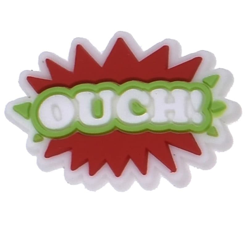 OUCH! sign logo 46-96 Shoe Charm