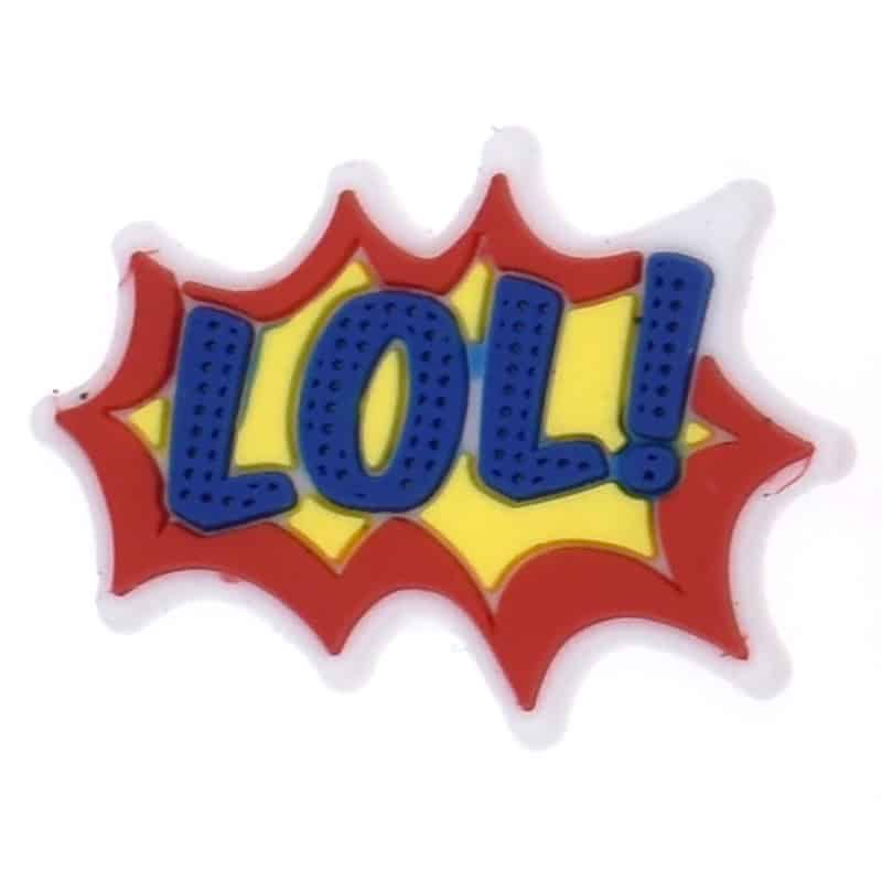 LOL! sign logo 46-97 Shoe Charm
