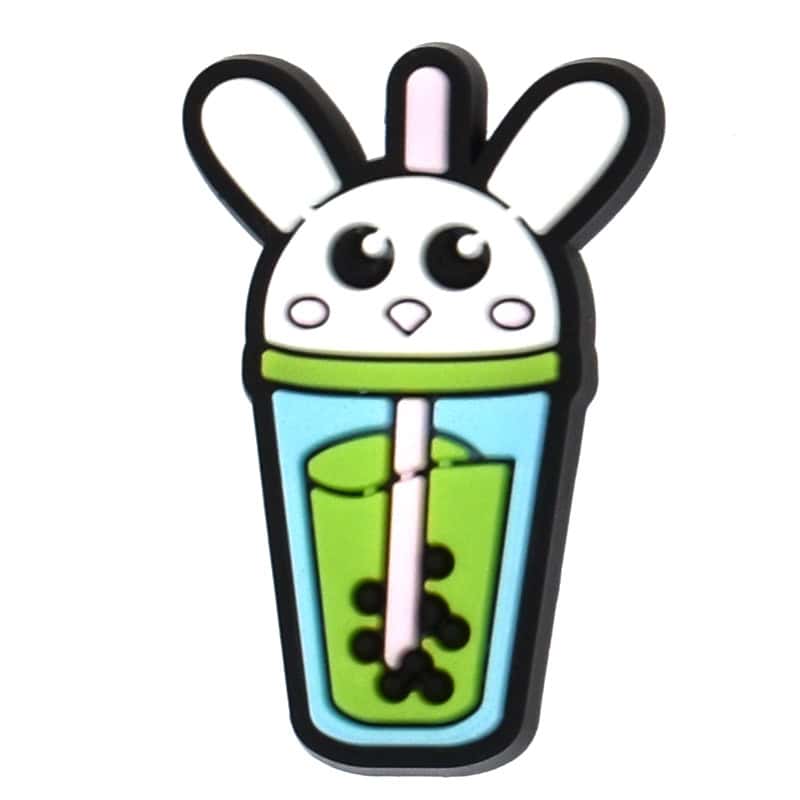 Bubble tea big ears 469-04 Shoe Charm