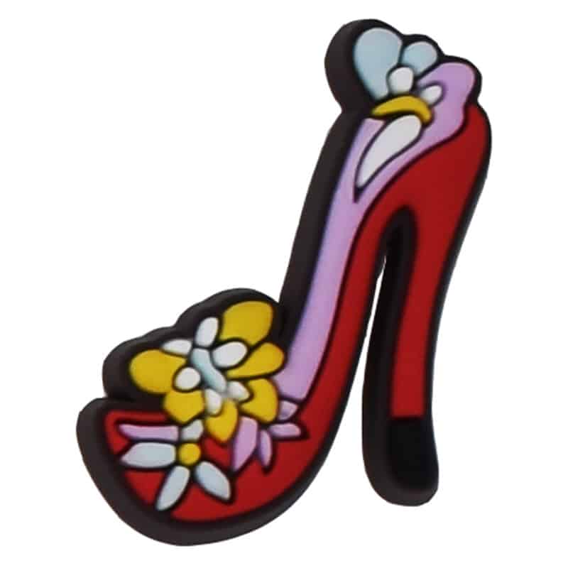 Decorated Red shoe 47-04 Shoe Charm