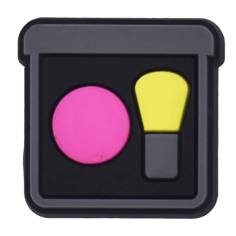 Compact with brush Cosmetics 47-17 Shoe Charm