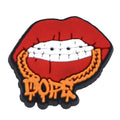 Bracelet chewing lips 47-33 Shoe Charm